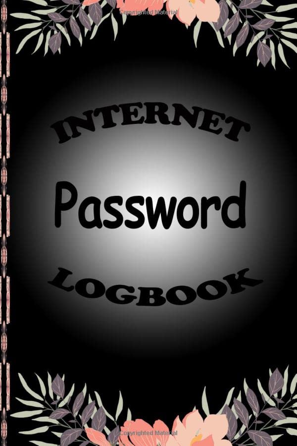 Password book Password Logbook cute Journal And Logbook To Protect Usernames and
