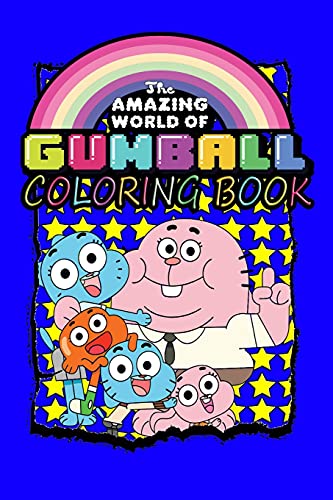 the amazing world of gumball coloring book: Gumball book for kids by