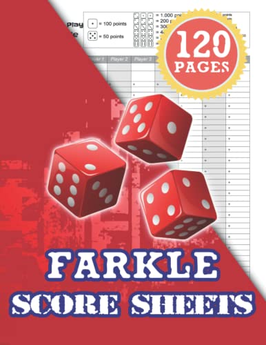 Large Print Farkle Score Sheet | My XXX Hot Girl