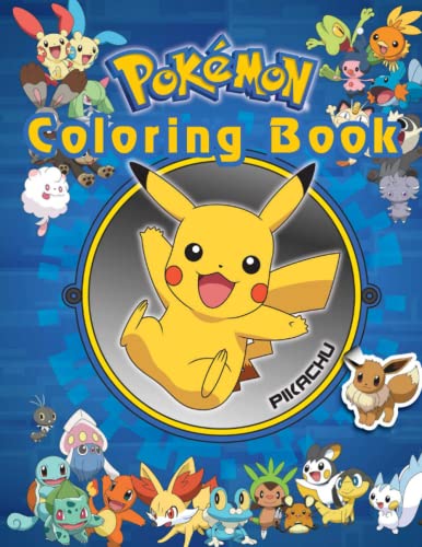 Pokémon Colouring Book: +50 Illustrations Pokémon by Curtis Cline ...