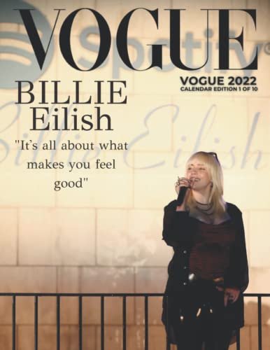 Billie Eilish Vogue Calendar 2022: Vogue Special Edition by Vogue Paris ...