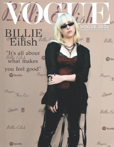 Billie Eilish Vogue Calendar 2022: Vogue Special Edition by Vogue Paris ...
