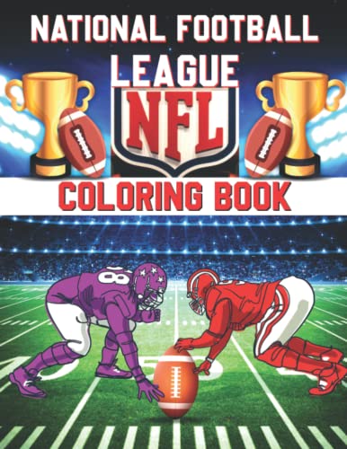 National Football League Coloring Book: Your Most Favorite Sports ...