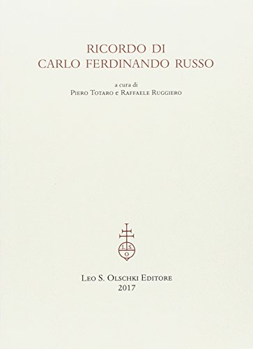 Ricordo di Carlo Ferdinando Russo by AA.VV. Goodreads