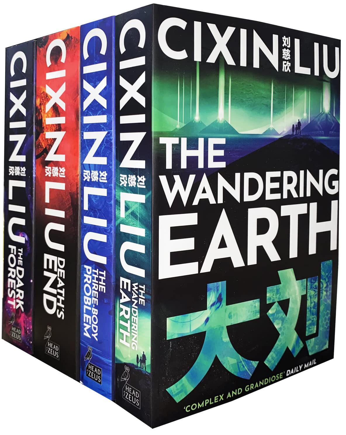 Cixin Liu Three Body Problem 4 Books Collection Set