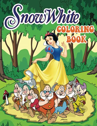 Snow White Coloring Book: A Fun Coloring Book with High Quality Images ...