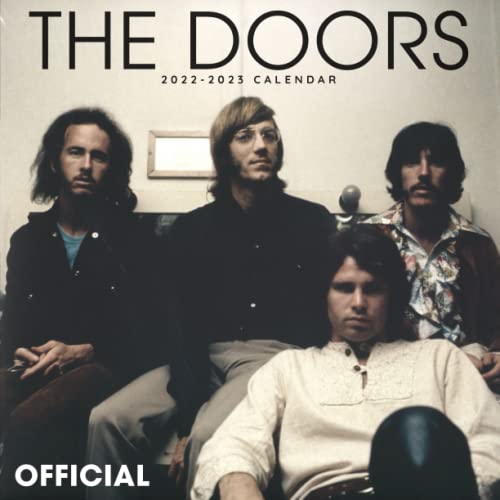 The Doors Calendar 2022 The Doors OFFICIAL Calendar 20222023.The