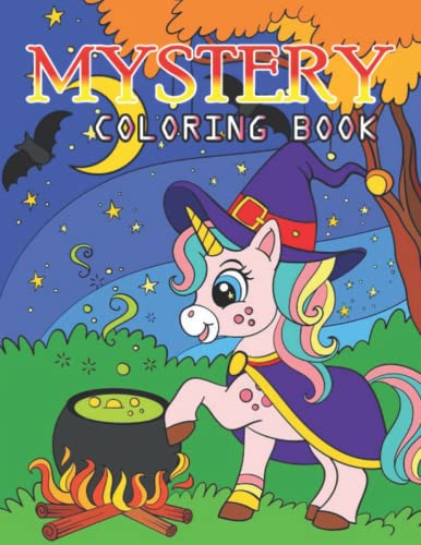 Mystery Coloring Book: Coloring Book For Adults with Beautiful & Funny