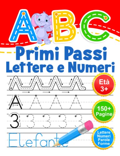 Lettere E Numeri - Primi Passi Nell'Apprendimento Per Bambini