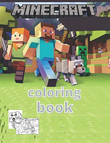 Minecraft coloring book:: Best Coloring Book Gifts For Kids and adults ...