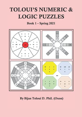 Toloui S Numeric Logic Puzzles Book 1 Sprig 2021 By Dr Bijan