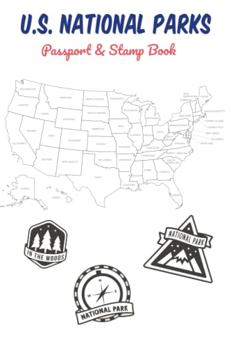 U.S. National Parks Passport Stamp Book: U.S. National Parks Passport ...