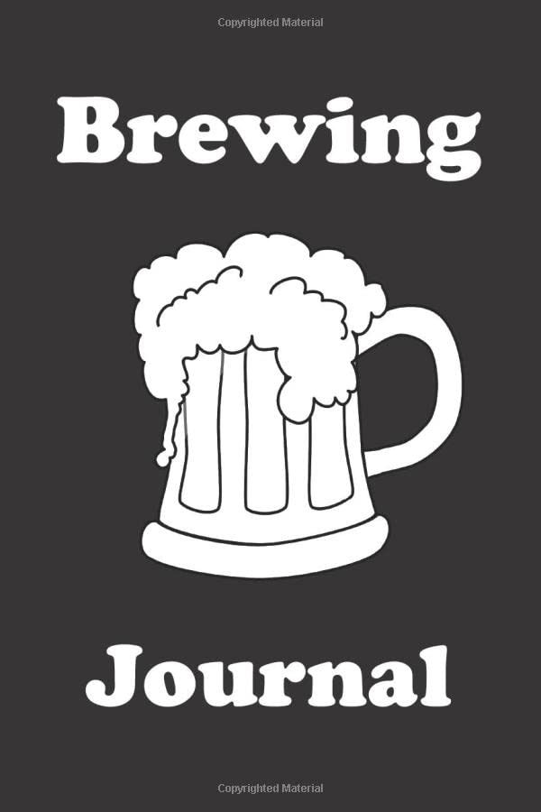 Brewing Beer Journal Homebrewing Logbook and Recipe Journal, home