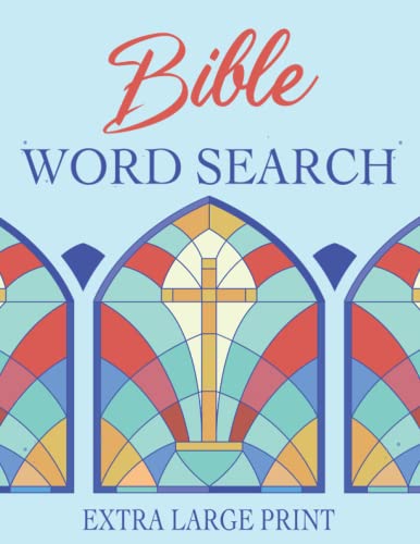 Extra Large Print Bible Word Search Book For Adults: +100 Brain Games ...