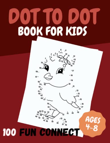 Dot To Dot Books For Kids Ages 4-8: 100 Fun Connect The Dots Books for ...