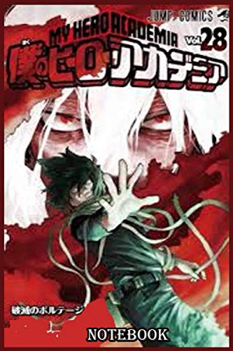 my hero academia vol 26 notebook: lined paper my hero academia volume ...