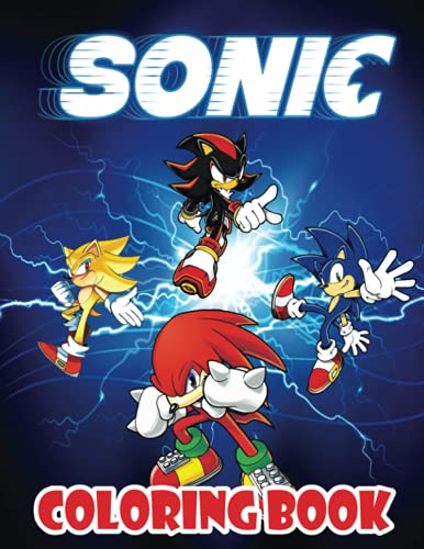 Sonic Coloring Book: A Fun Coloring Book with High Quality Images ...