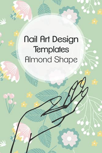 Nail Art Design Templates Almond Shape: Do-It-Yourself Create Your Own ...