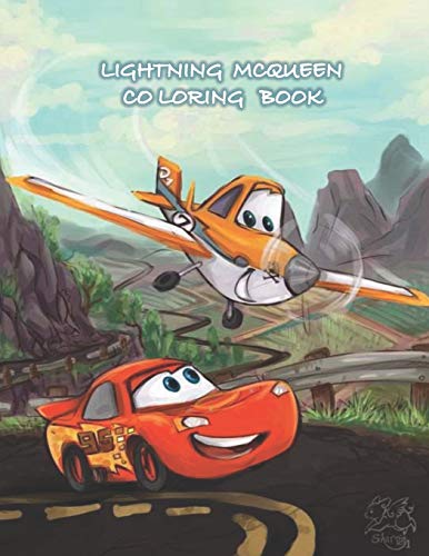 Lightning Mcqueen Coloring Book: High Caliber Of Lightning Mcqueen Coloring Books For Kids And ...