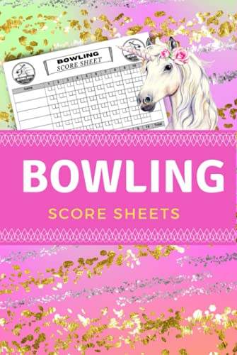 Bowling Score Sheets: Small Bowling Hardcover Record Book with 324 ...