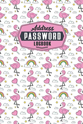 Address and Password Logbook: Internet Password Organizer Journal