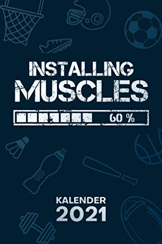 KALENDER 2021 A5: für Fitnessportler - Lustiges Fitnessmotiv 