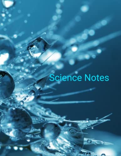 Science Notes: 100 Sheet College Ruled Science Notebook Blue by Kerrie ...