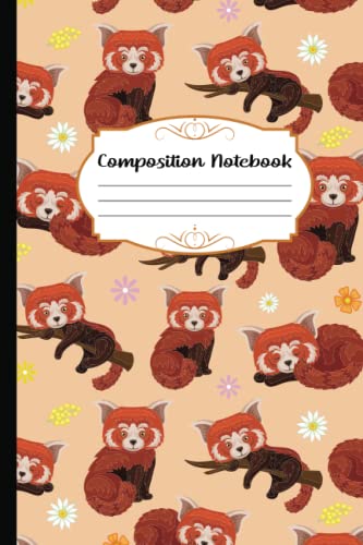 Pink Fluffy Unicorn Composition Notebook: CUTE WIDE Ruled 100 Page Lined Notebook For Girls Boys Students Moms Teachers For Home Or School - View #3