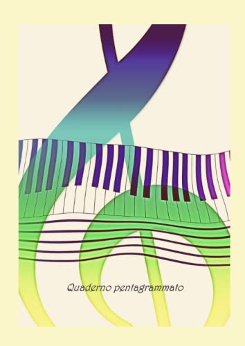 Quaderno Pentagrammato Archives | 64 Pagine | 6 Pentagrammi Per Pagina | Rilegatura A Spirale - Foto 4