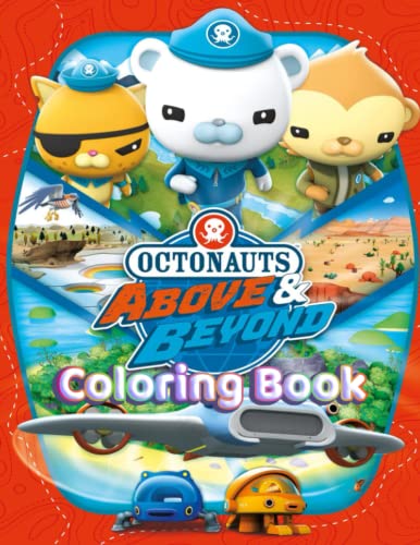 Octonauts Above & Beyond Coloring Book: JUMBO Coloring Book For Kids ...