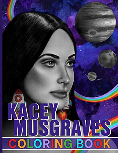 Kacey Musgraves Coloring Book: Featuring Fun And Relaxing Coloring
