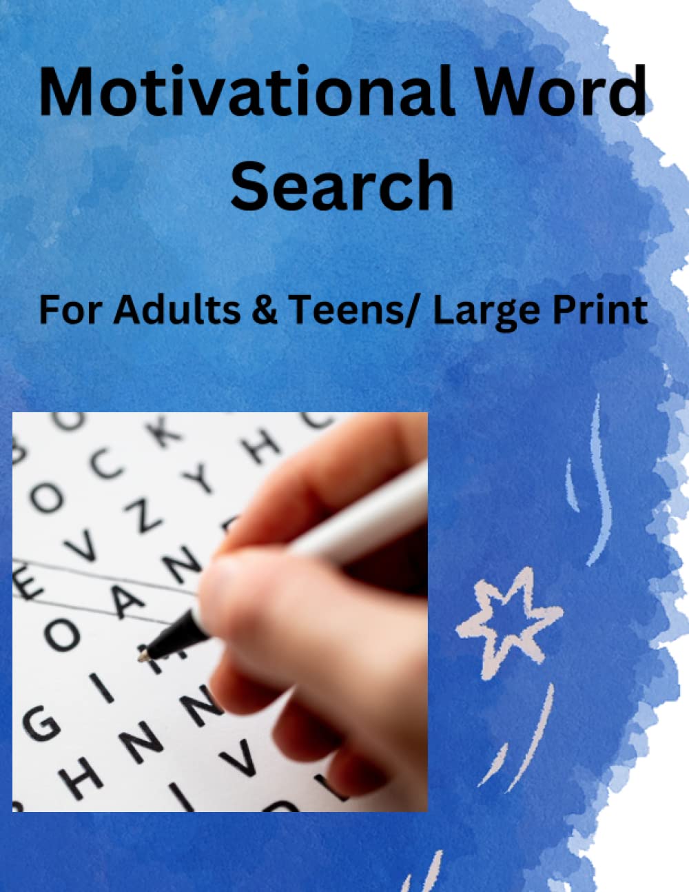 Motivational Word Search: For Adults and Teens, Large Print by KIMBER ...