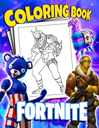 Fortnite Coloring Book: A Fabulous Coloring Book With Plenty Of ...