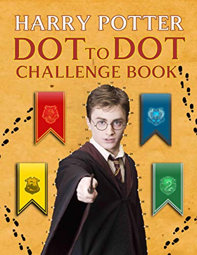 Harry Potter Dot To Dot Challenge Book: An Amazing Book With Dots And ...