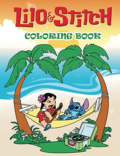 Lilo & Stitch Coloring Book: A Fun Coloring Book with High Quality ...