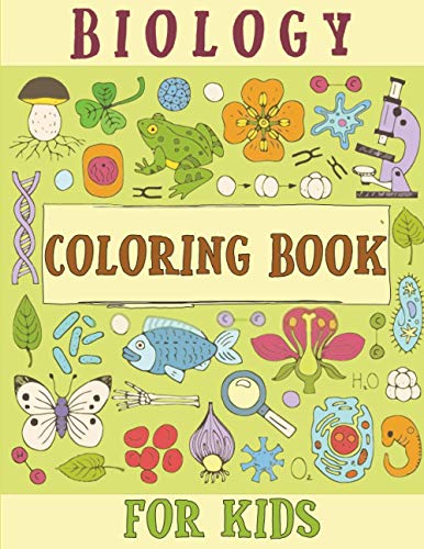 Biology Coloring Book For Kids - 104417784 