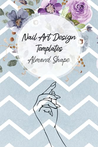 Nail Art Design Templates Almond Shape: Do-It-Yourself Create Your Own ...