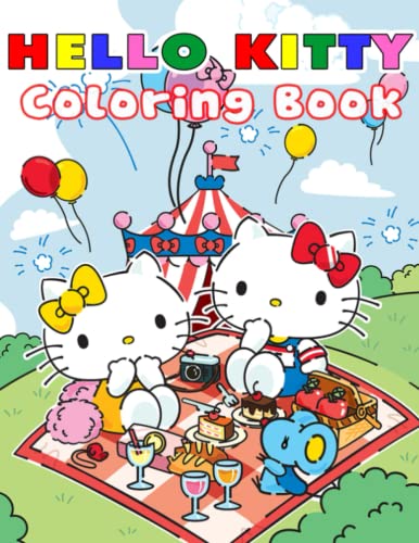 Héllo Kítty Coloring book: Fantastic Héllo Kítty And Friends Coloring ...
