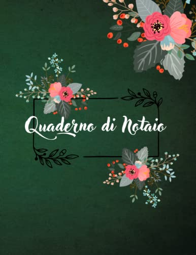 Spring Notai Quaderno di Notaio: Registrare atti notarili | Giornale dei registri ...