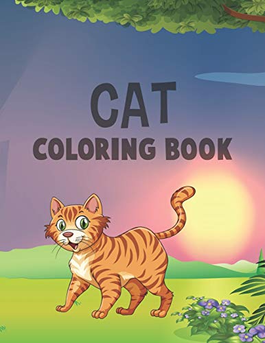 Cat Coloring Book: A Cat Coloring Book for cat lovers, Ages 2-4, 4-8 by Nice Books Press | Goodreads