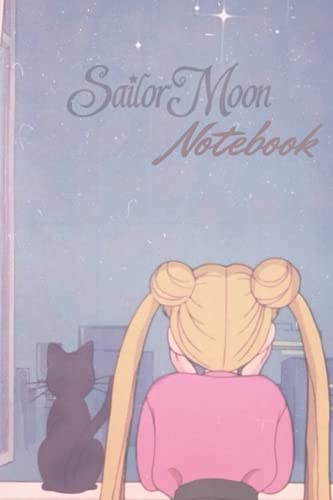 Sailor Moon Notebook: Blank Lined Notebook For Sailor Moon Fans, Cute ...