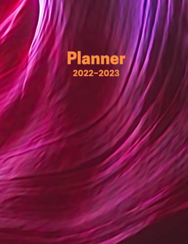 Planner 2022-2023: Weekly Pink Neon Planner, One Page Per Week. by Alex ...