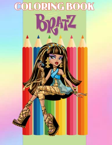 Brátz Coloring Book: Amazing gift for All Ages and Fans with High ...