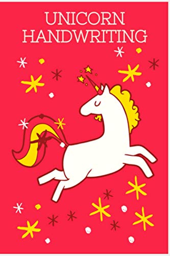 Unicorn Handwriting: Unicorn Alphabet Book for Letter Tracing Activity ...