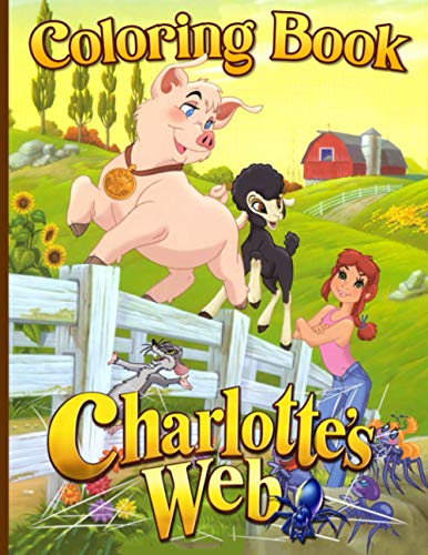 Charlottes Web Coloring Book: Impressive Charlottes Web Coloring Books