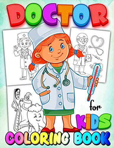 Doctor Coloring Book for Kids: Coloring Book for Kids Learn | A Fun Kid ...