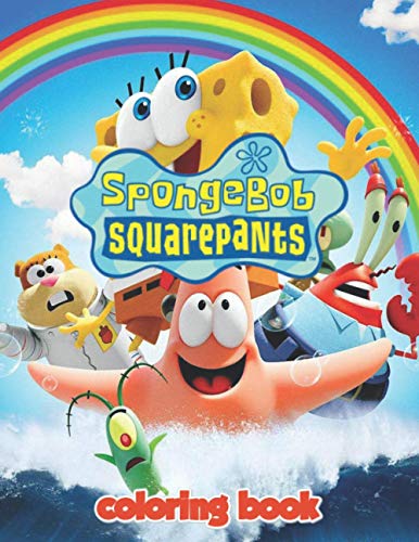 Spongebob Squarepants Coloring Book: JUMBO Coloring Book For Kids ...