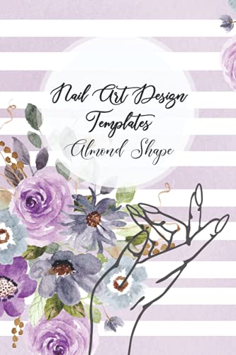 Nail Art Design Templates Almond Shape: Do-It-Yourself Create Your Own ...