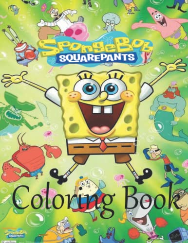 spongebob squarepants coloring book: Coloring Designs For Kids And ...