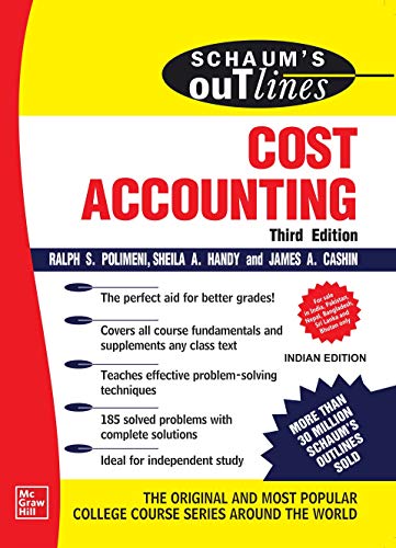 Schaum's Outline of Cost Accounting, 3rd Edition